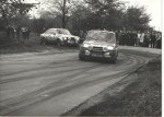 Foto: Leszek Małkowski Warszawa /  Z nr 2 Gilbert Staepelaere zwycięzca rajdu na Ford Escort RS 2000 gr.IV próba wyścigowa pod Dębe